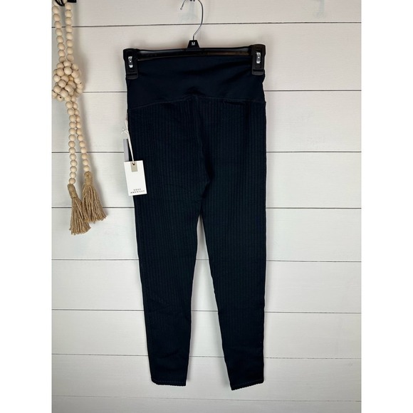 NWT Good American WIDE RIB SHINE CLEAN SEAMLESS LEGGINGS S/M - Picture 6 of 7